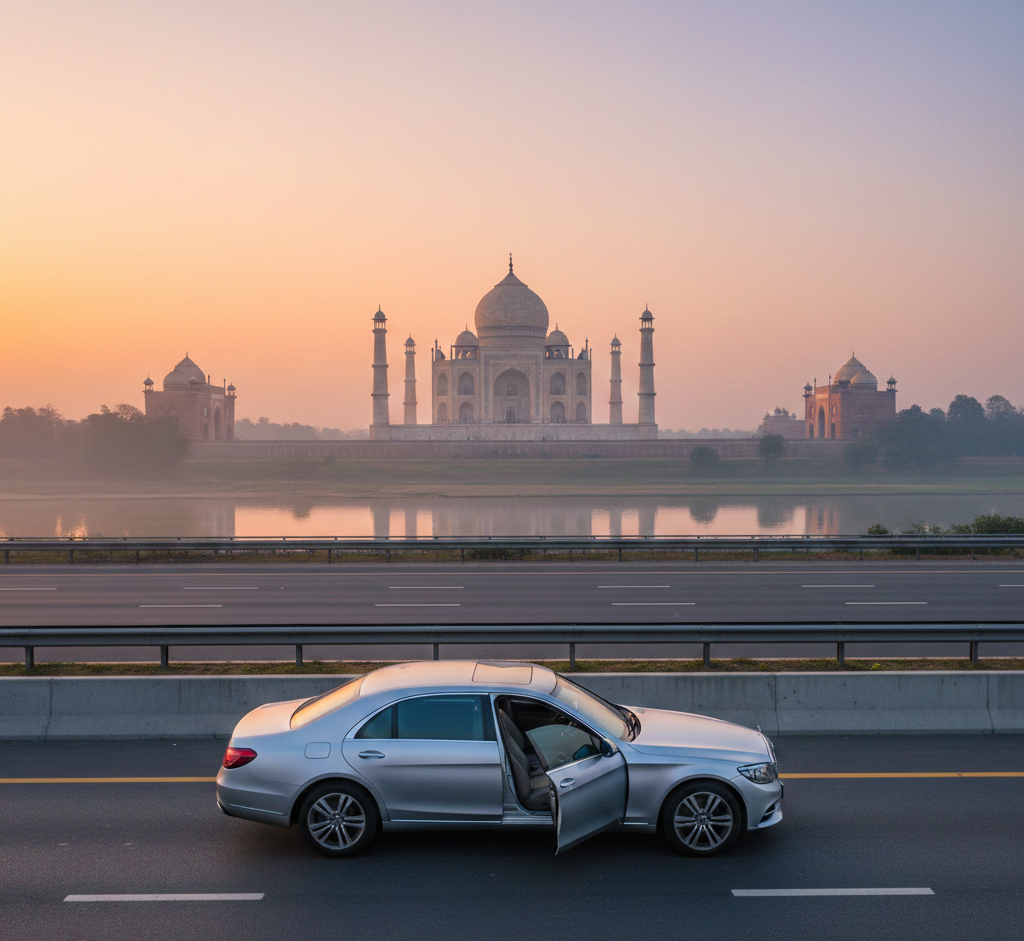 Private Chauffeur Driven Car Delhi Agra Jaipur Luxury Tour